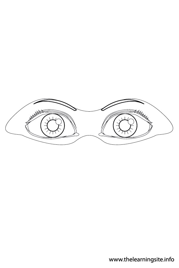 coloring page-body parts-eyes-01