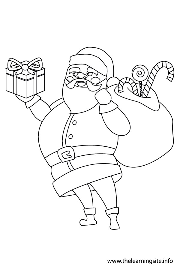 coloring-page-outline-christmas-santa-claus