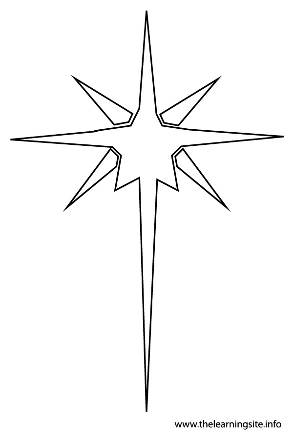 coloring-page-outline-christmas-star