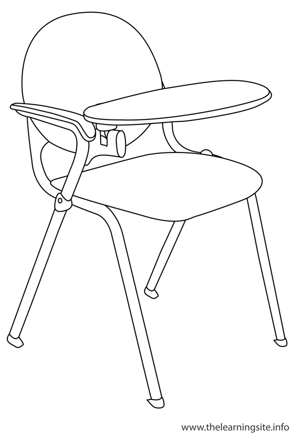coloring-page-outline-classroom-objects-chair