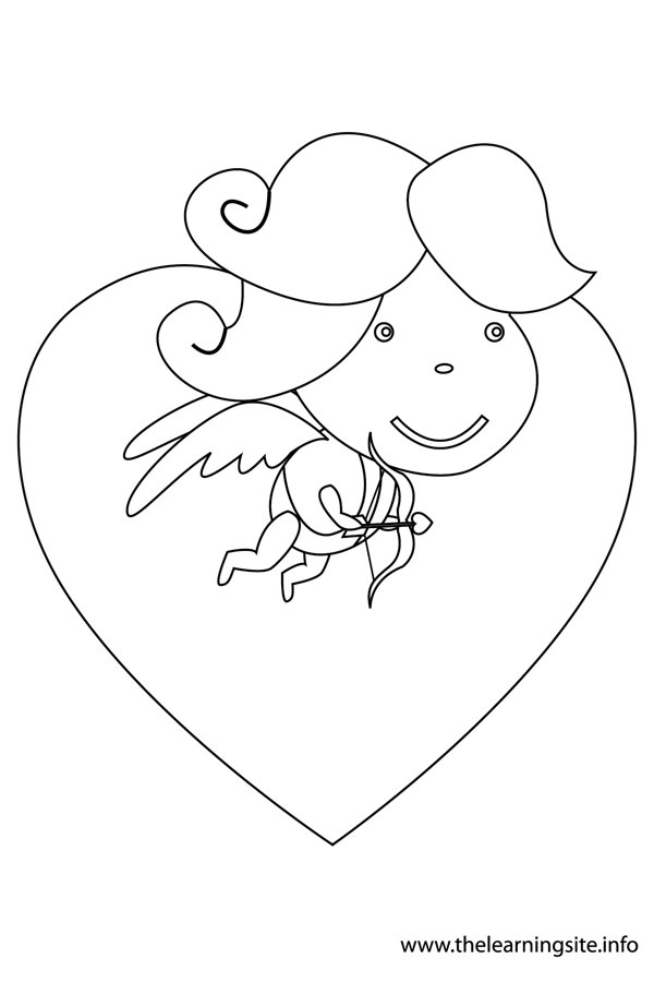 coloring-page-outline-valentinesday-cupid-aiming-3