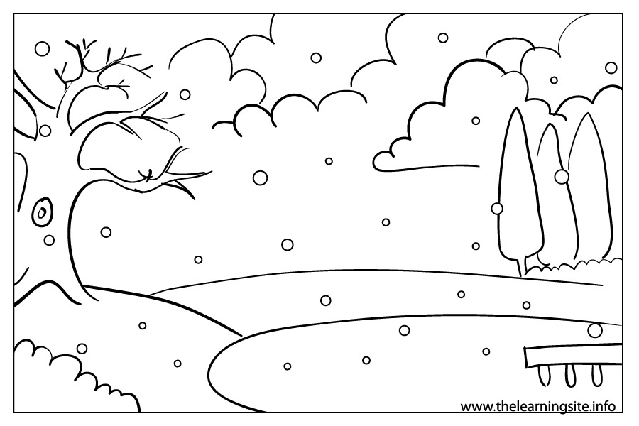 coloring-page-outline-weather-season-snowy