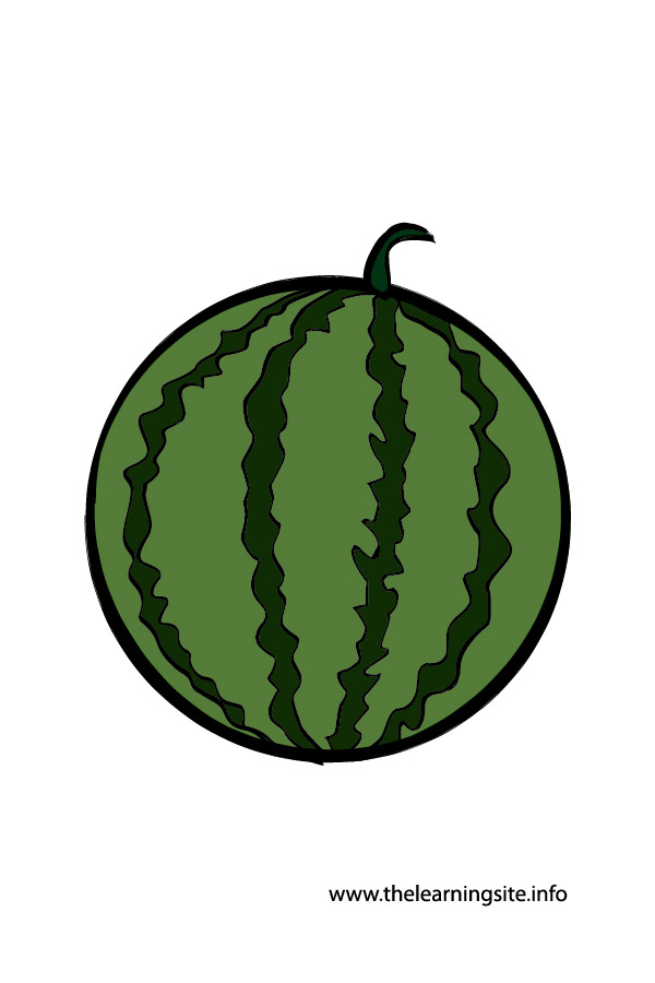 flashcard-watermelon