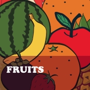 Fruit Coloring Worksheets