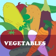 Vegetable Coloring Worksheets