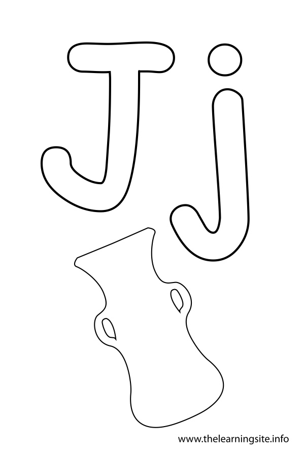 coloring-page-outline-alphabet-letter-j-jar