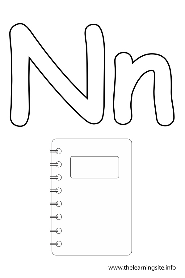 coloring-page-outline-alphabet-letter-n-notebook