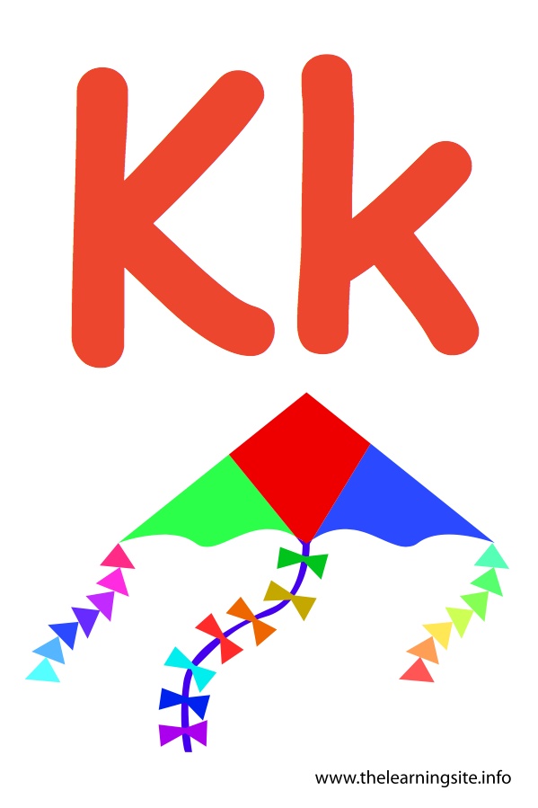 flashcard-alphabet-letter-k-kite