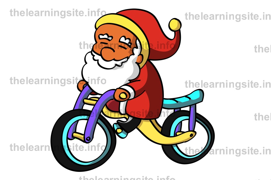 flashcard-christmas-santa-bicycle-sample