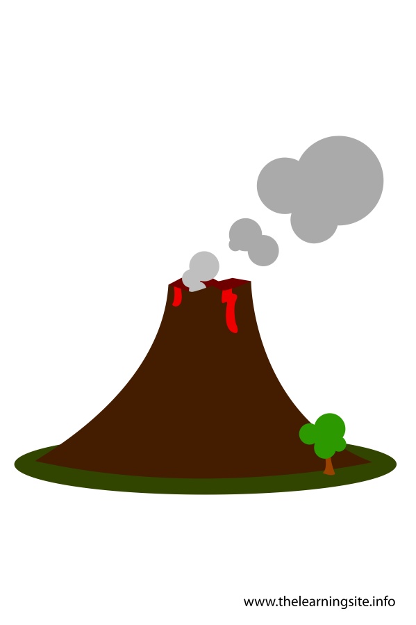 flashcard-volcano