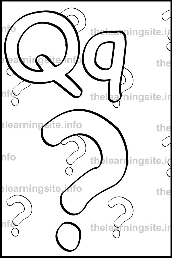 coloring-page-outline-alphabet-letter-q-questionmark-sample