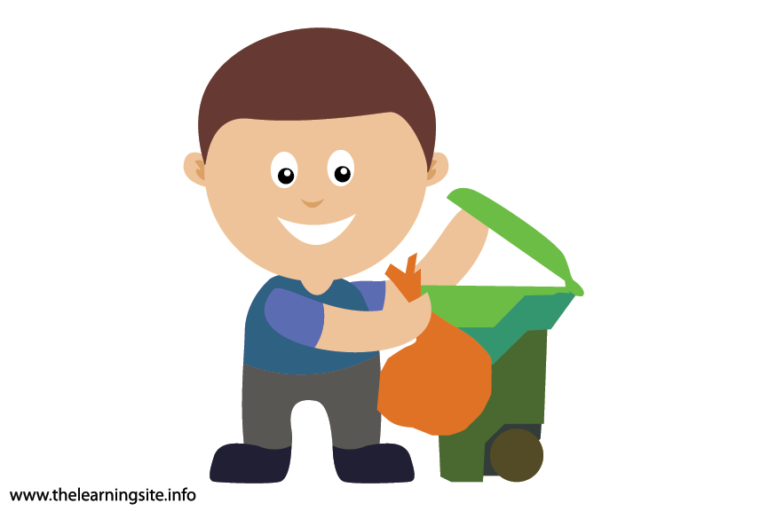 Pick up trash The Learning Site